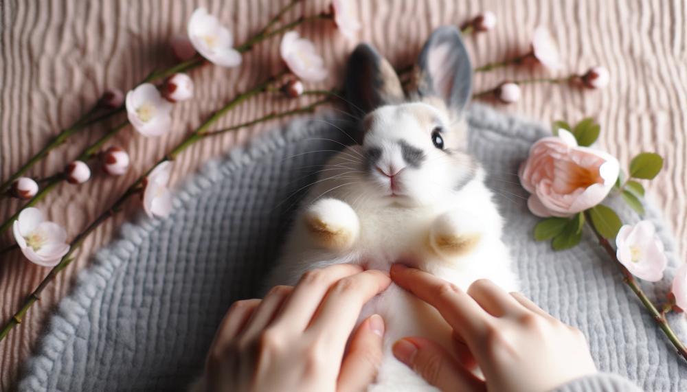 Comment Palper Le Ventre D'Une Lapine-2