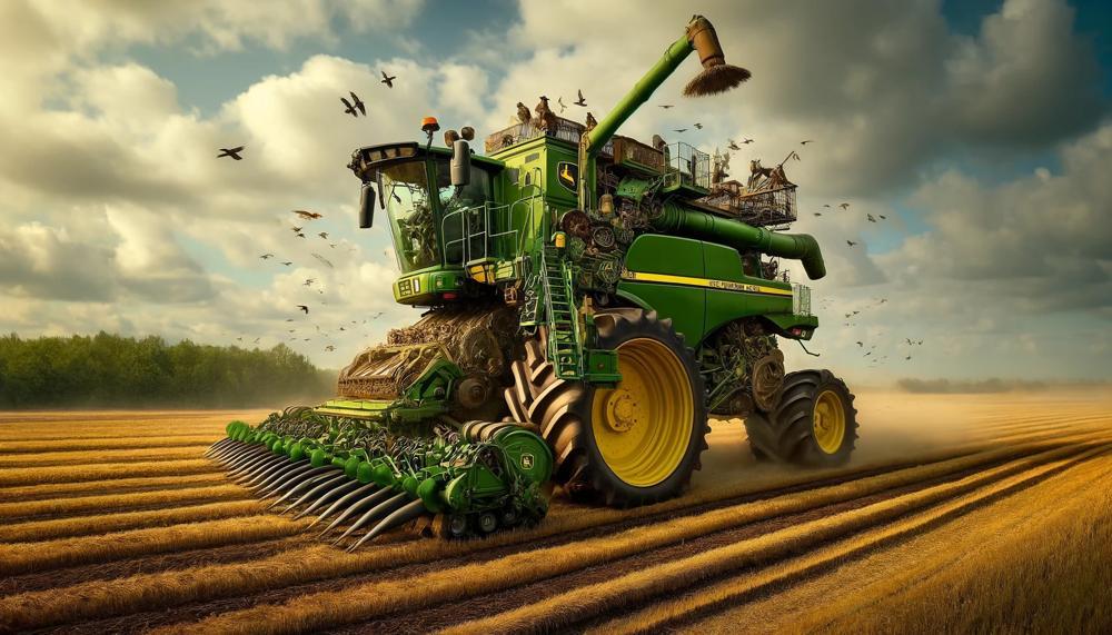 Quel Est Le Prix D'Une Moissonneuse-Batteuse John Deere-2